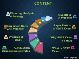 GATE Exam Tips, Strategy, Awareness, & Planning with Subject wise ...