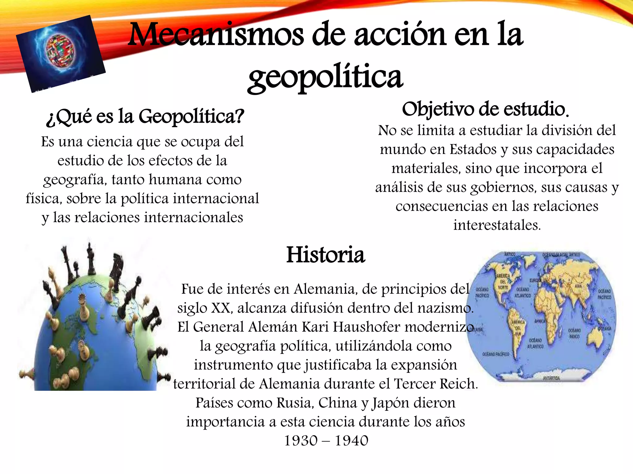 Slideshare geopolitica | PPT