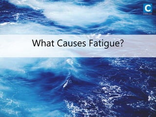 What Causes Fatigue?
CODie.com
 