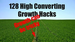 We organized every
growth hack known..
 