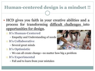 Human Centered Design | PDF