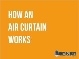 How an Air Curtain Works