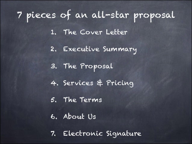 How to Create your First Business Proposal