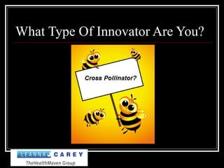What Type Of Innovator Are You?
 