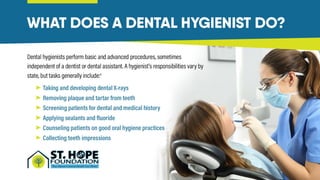Dental Hygienist vs Dental Assistant | PDF
