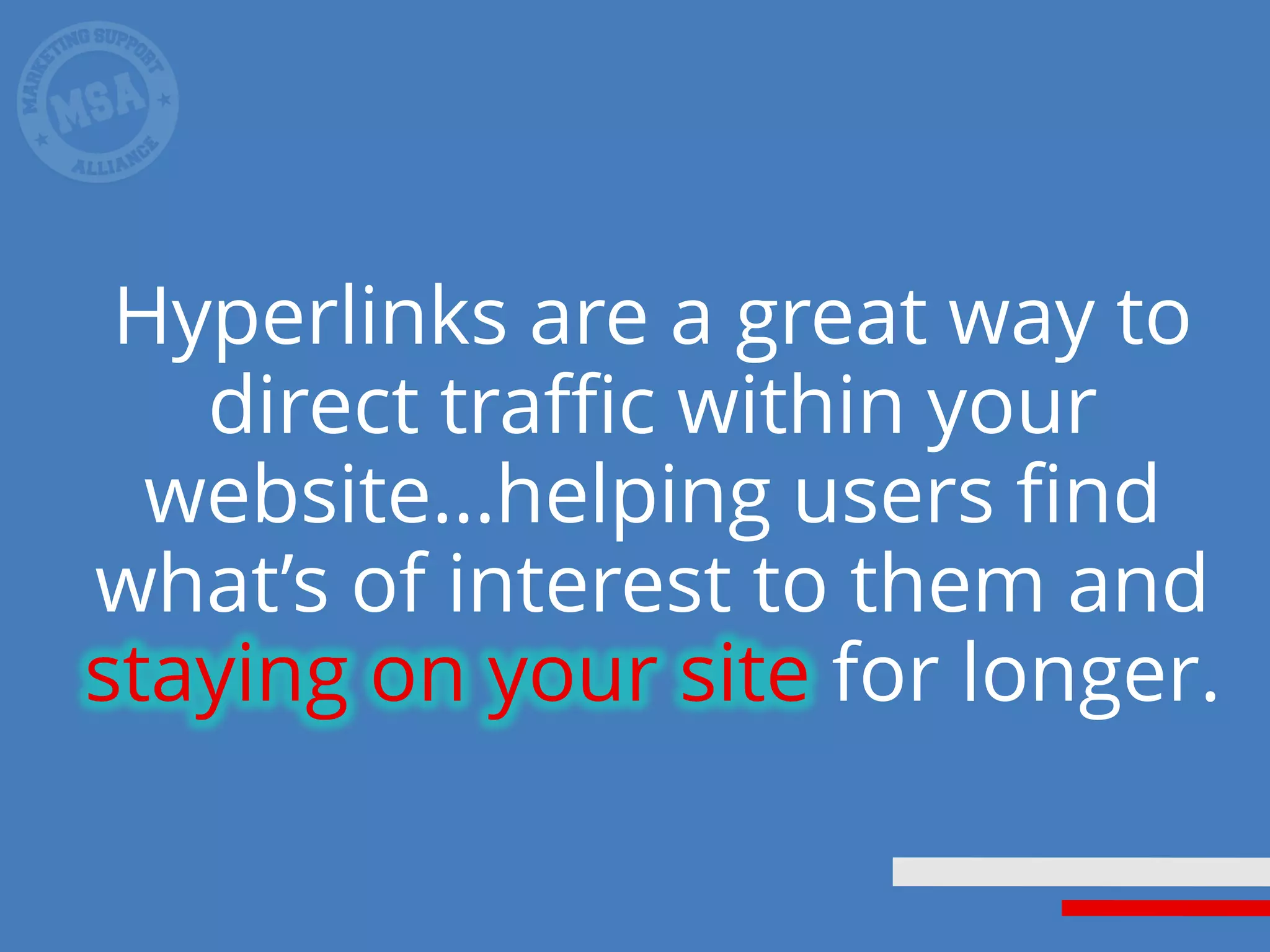 How to make a hyperlink in HTML code | PPT