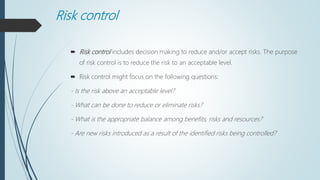 Quality Risk Managemment ICH Q9 | PPTX