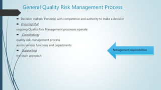 Quality Risk Managemment ICH Q9 | PPTX