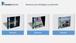 Ressources pour développer son patrimoine
Découvrir DécouvrirDécouvrir
 