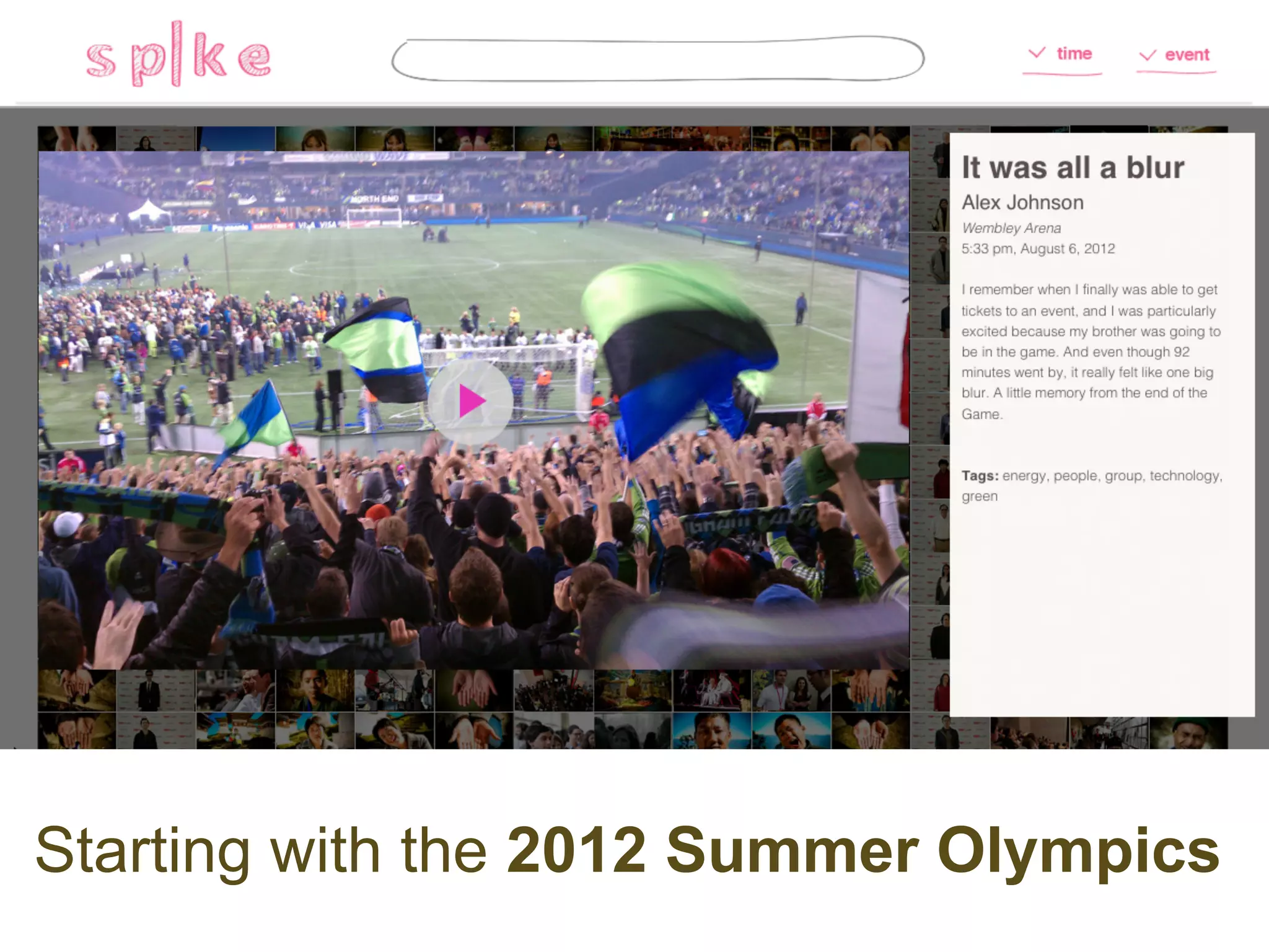 Starting with the 2012 Summer Olympics
 