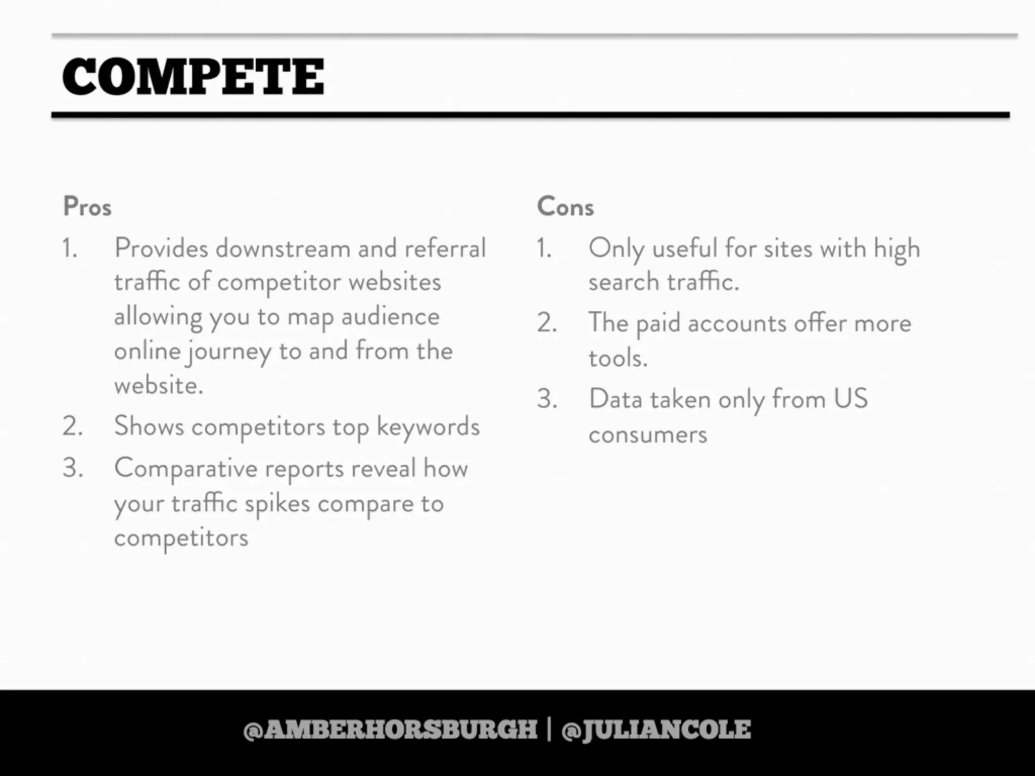 https://twitter.com/amberhorsburgh https://twitter.com/juliancole
 