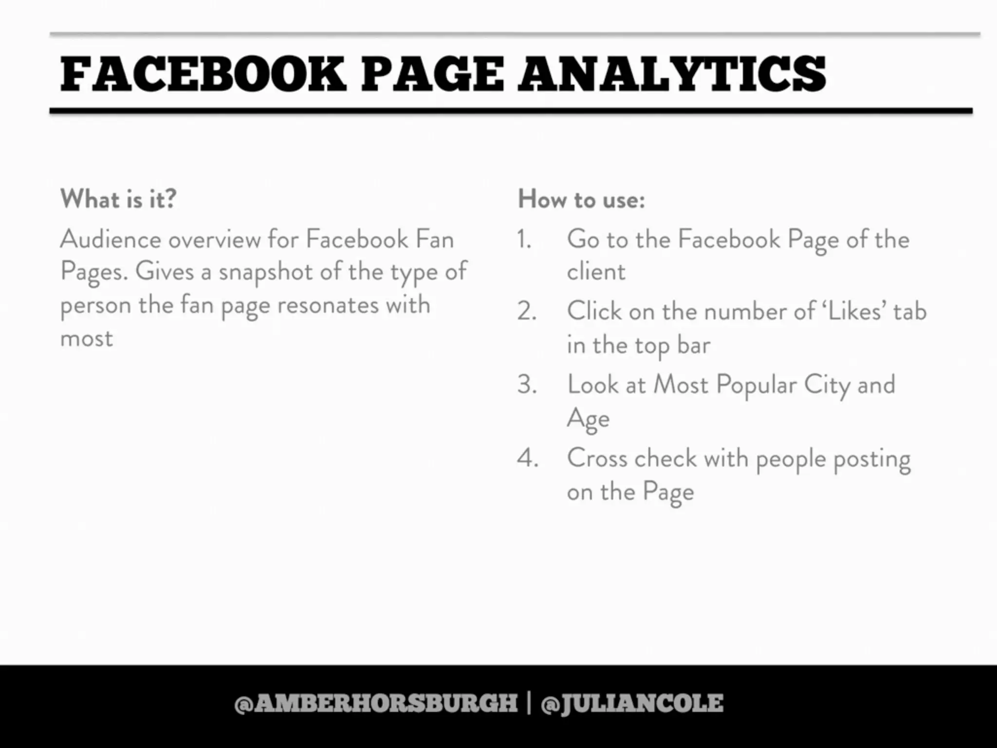 https://twitter.com/amberhorsburgh https://twitter.com/juliancole
 