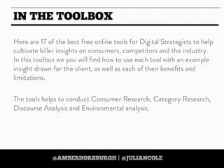 https://twitter.com/amberhorsburgh https://twitter.com/juliancole
 