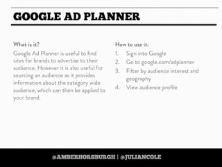 https://twitter.com/amberhorsburgh https://twitter.com/juliancole
 