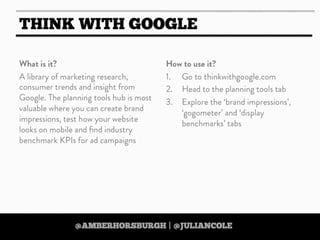 https://twitter.com/amberhorsburgh https://twitter.com/juliancole
 