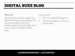 https://twitter.com/amberhorsburgh https://twitter.com/juliancole
 