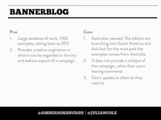 https://twitter.com/amberhorsburgh https://twitter.com/juliancole
 