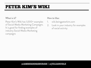 https://twitter.com/amberhorsburgh https://twitter.com/juliancole
 