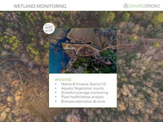 Native Environmental Monitoring Methods EnviroDrone | Environmental Monitoring and Management | PDF