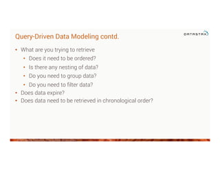 Introduction to CQL and Data Modeling with Apache Cassandra | PDF
