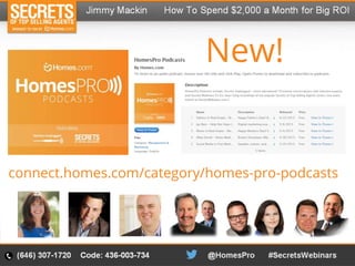 connect.homes.com/category/homes-pro-podcasts
New!
 