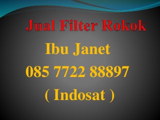 Ibu Janet
085 7722 88897
( Indosat )
 