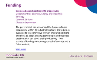 Creative, Digital and Design Business Briefing July 2018