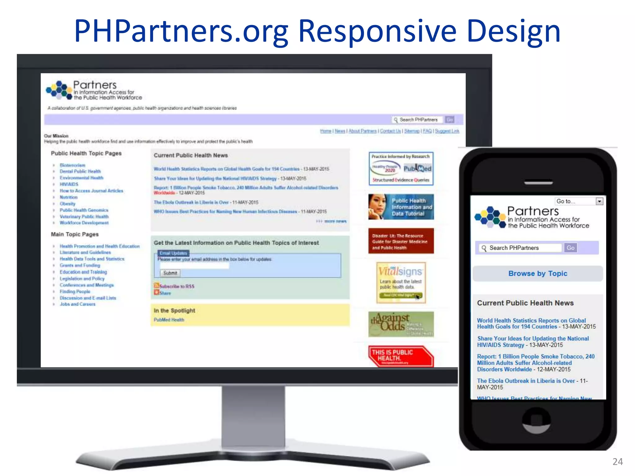 PHPartners.org Responsive Design
24
 