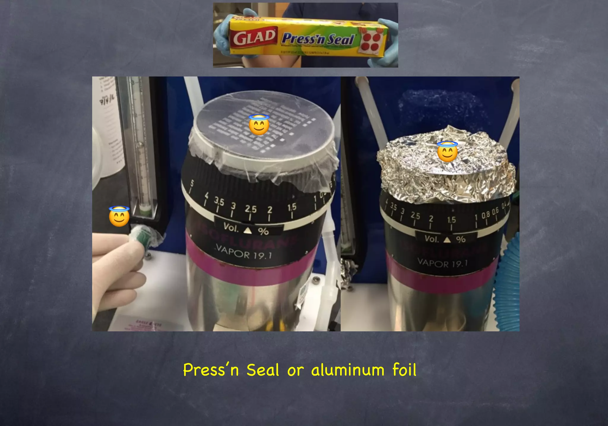 Press’n Seal or aluminum foil
😇
😇
😇
 