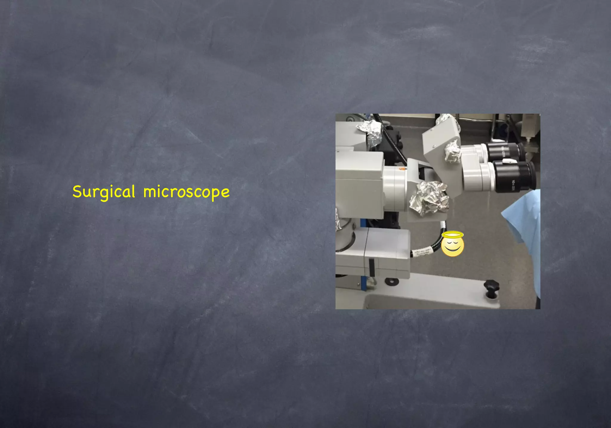 Surgical microscope
 