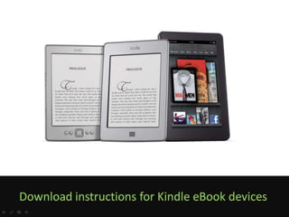 eBook Download Instructions for Kindle Devices
