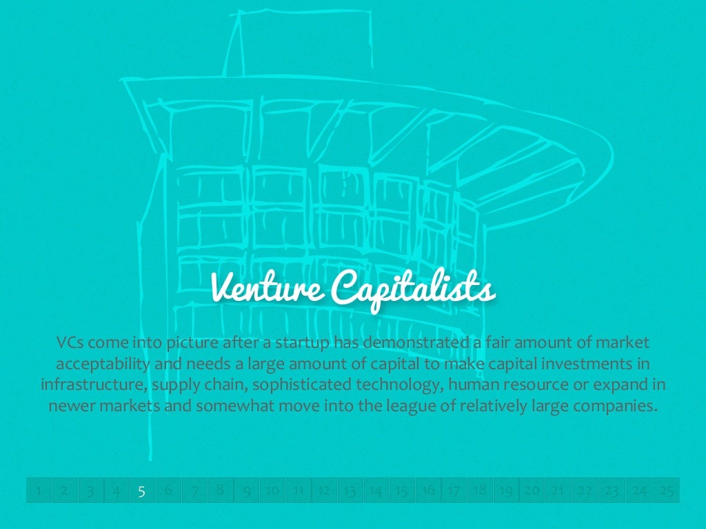 Venture Capitalists VCs Come Into