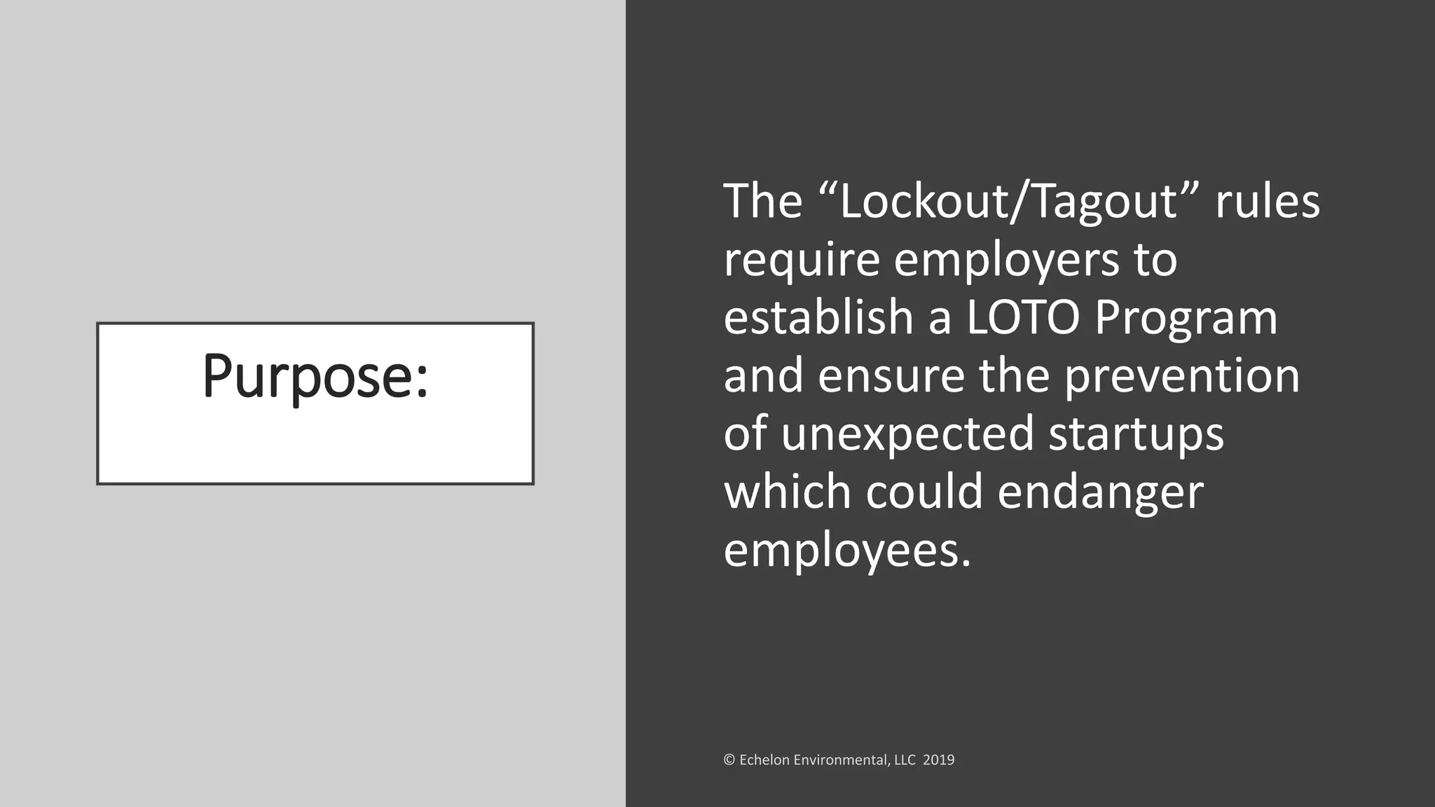 OSHA Lockout / Tagout Rule | PDF