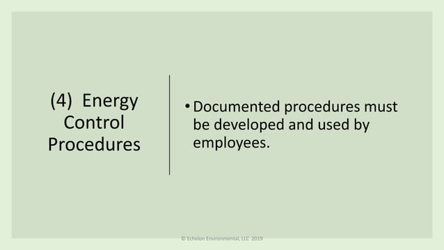 OSHA Lockout / Tagout Rule | PDF
