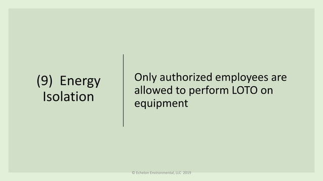 OSHA Lockout / Tagout Rule | PDF