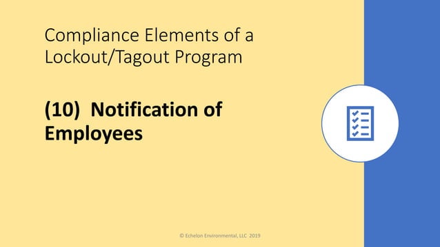 OSHA Lockout / Tagout Rule | PDF