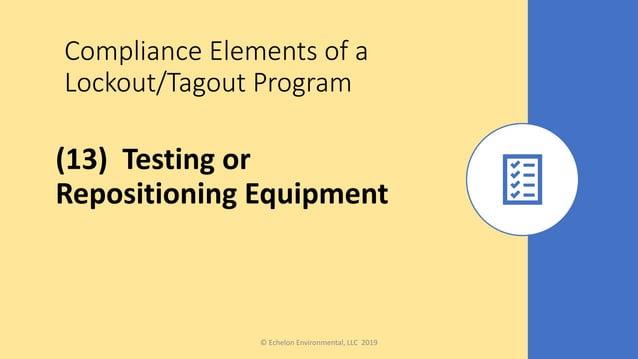 OSHA Lockout / Tagout Rule | PDF