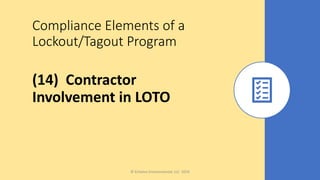 OSHA Lockout / Tagout Rule | PDF