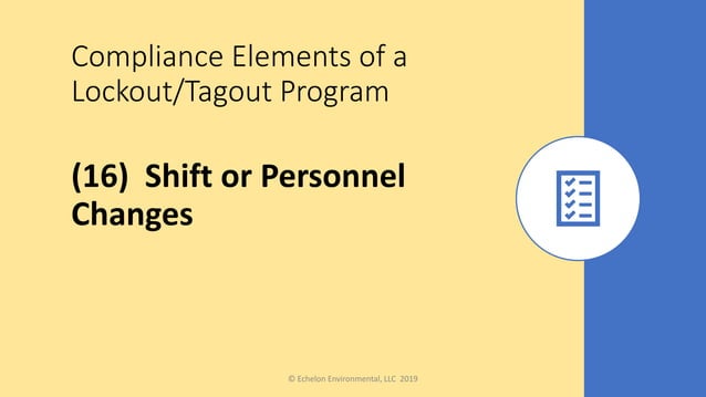 OSHA Lockout / Tagout Rule | PDF