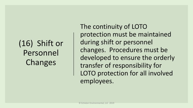 OSHA Lockout / Tagout Rule | PDF