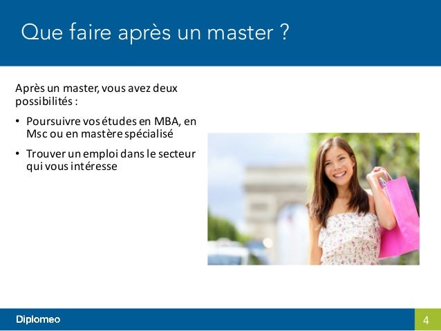 Qu'est-ce qu'un master