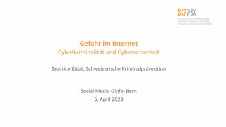 68. #SMGBE: Gefahr im Internet – Wissenswertes über Cyberkriminalität und -sicherheit