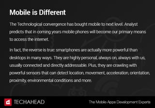 10 Principles of Mobile App Design