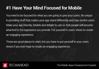 10 Principles of Mobile App Design