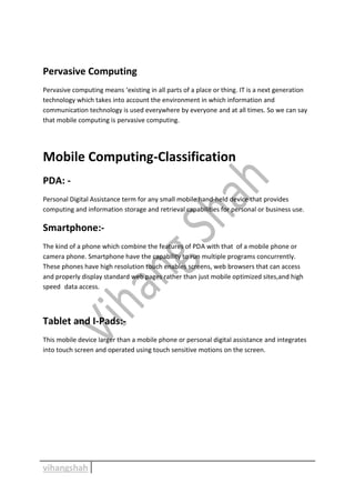 Mobile Computing | PDF
