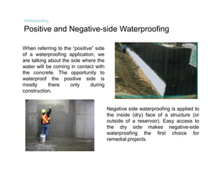 Integral Crystalline Waterproofing Technology | PDF