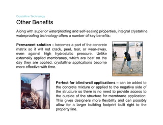 Integral Crystalline Waterproofing Technology | PDF