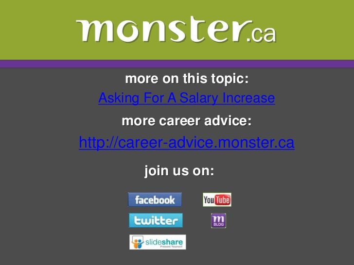 asking for promotion