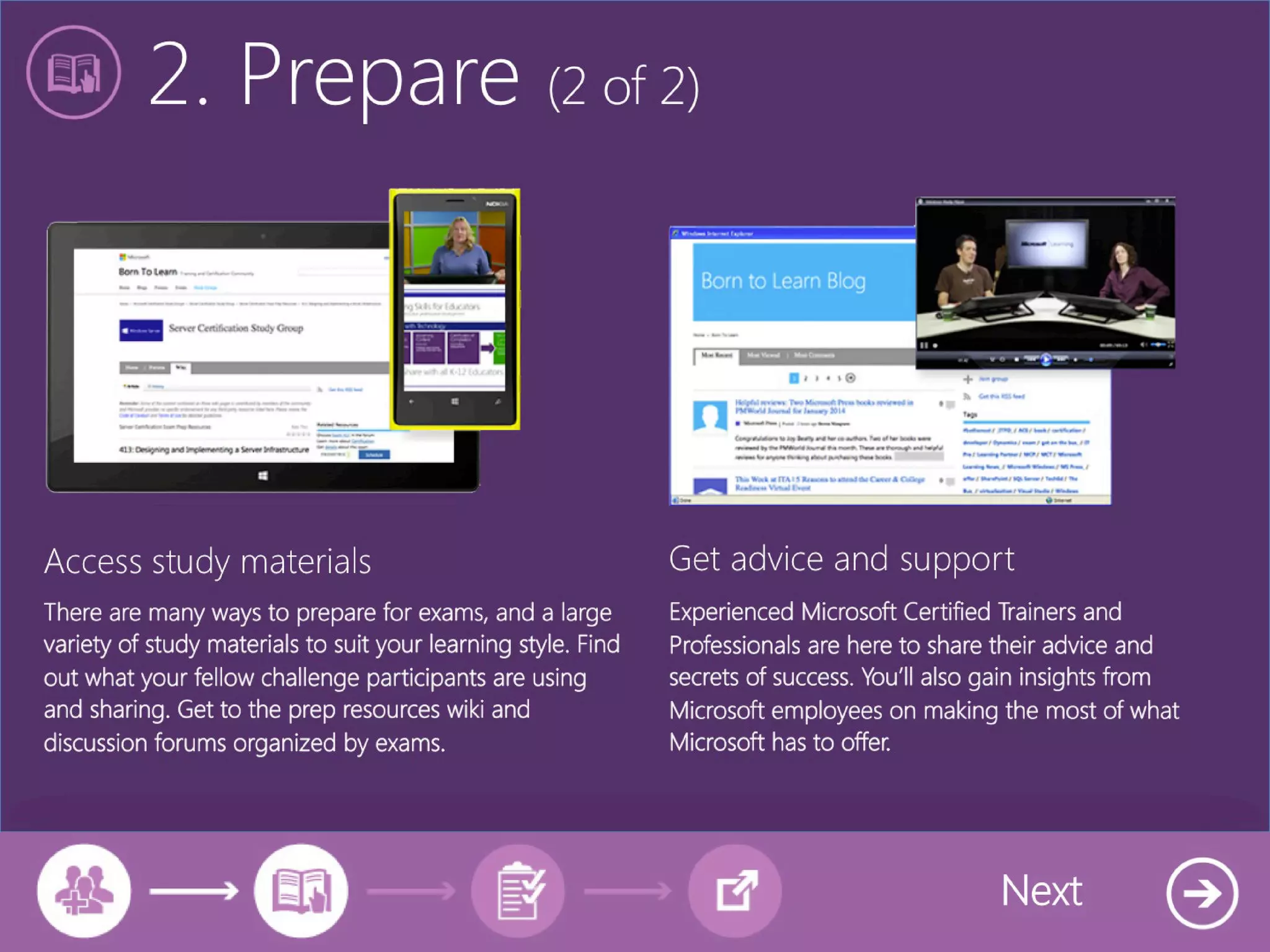 Take the Microsoft Certification Challenge