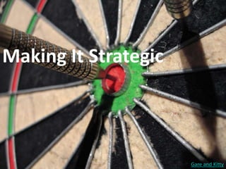 Making It StrategicGare and Kitty